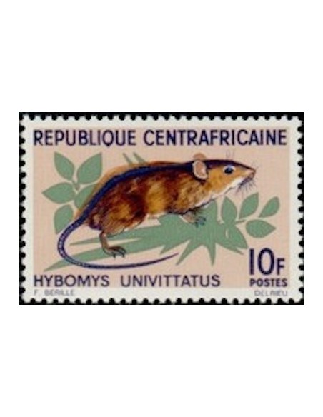 Centrafrcaine N° 76 Obli