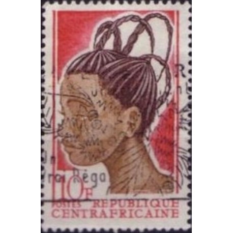 Centrafricaine N° 090 Obli