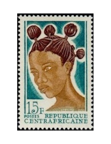 Centrafrcaine N° 91 Obli