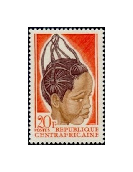 Centrafrcaine N° 92 Obli