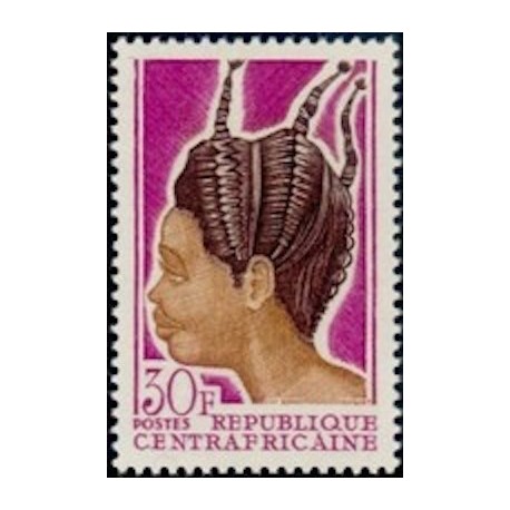 Centrafricaine N° 093 Obli