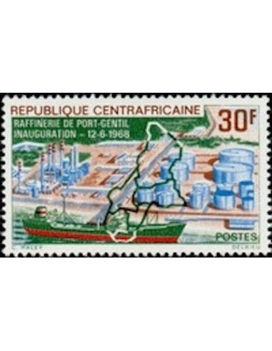 Centrafrcaine N° 102 Obli
