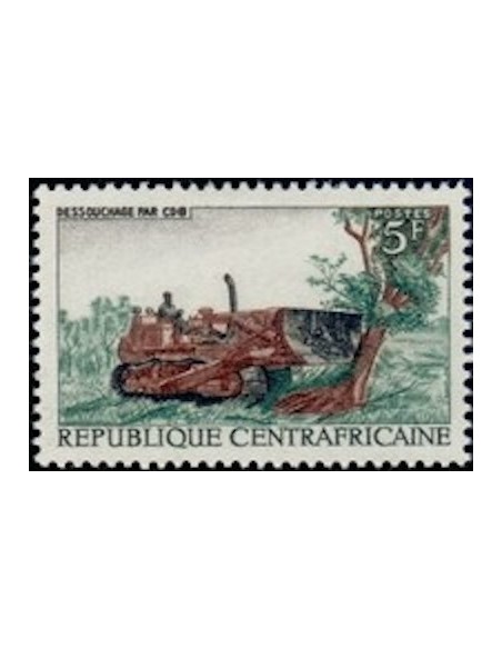 Centrafrcaine N° 103 Obli