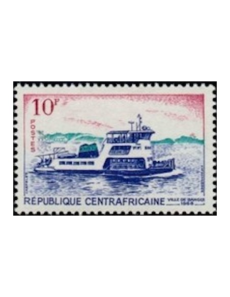Centrafrcaine N° 112 Obli