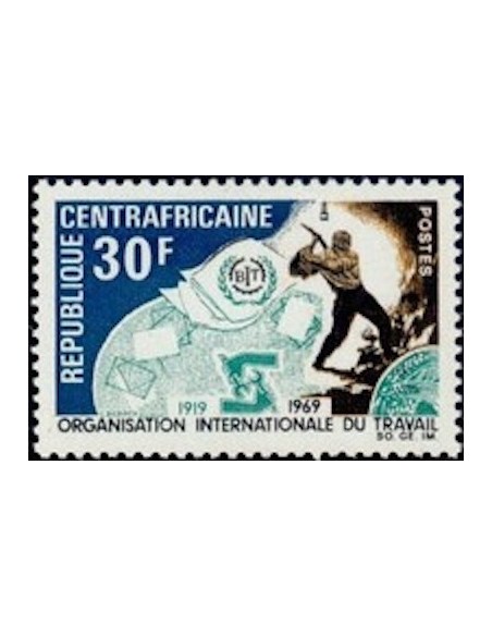 Centrafrcaine N° 118 Obli