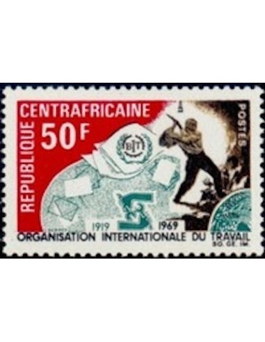 Centrafrcaine N° 119 Obli