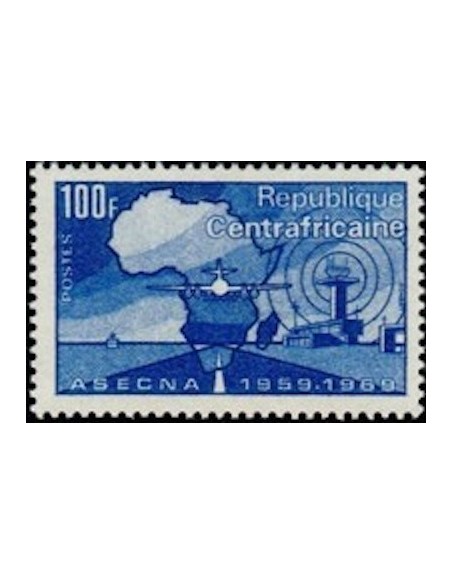 Centrafrcaine N° 121 Obli