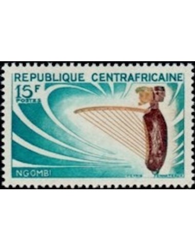 Centrafrcaine N° 123 Obli