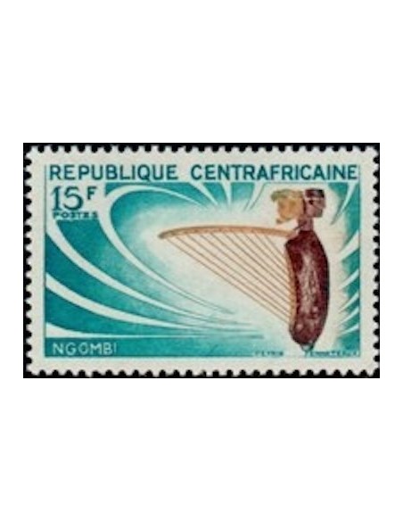 Centrafrcaine N° 123 Obli
