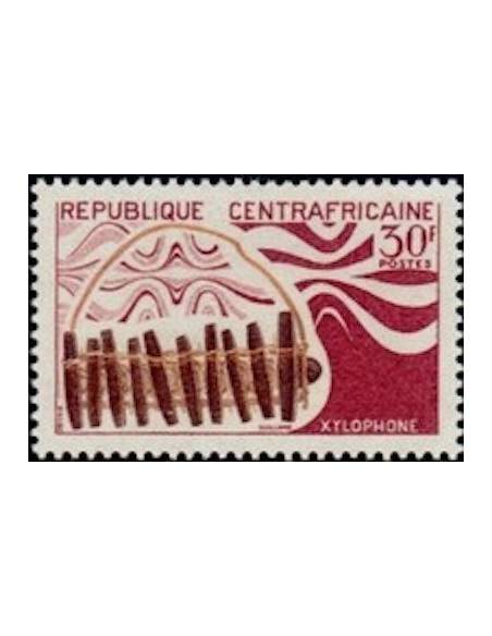 Centrafrcaine N° 124 Obli