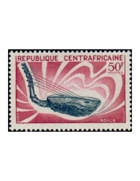Centrafrcaine N° 125 Obli