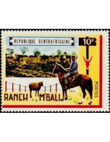 Centrafrcaine N° 129 Obli