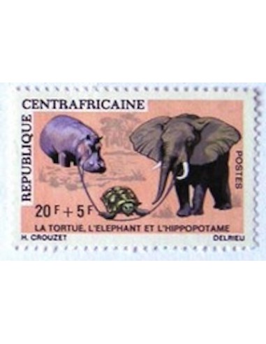 Centrafrcaine N° 136 Obli