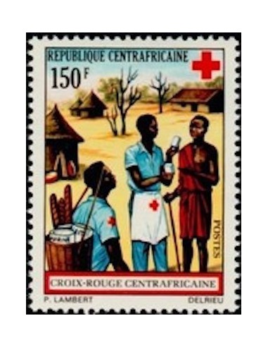 Centrafrcaine N° 166 Obli