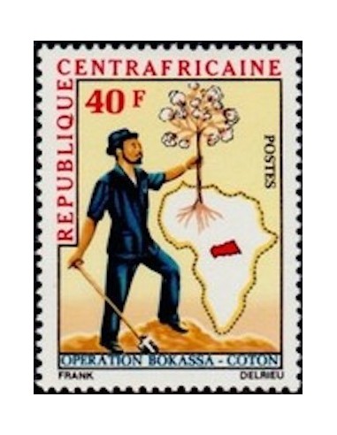 Centrafrcaine N° 173 Obli