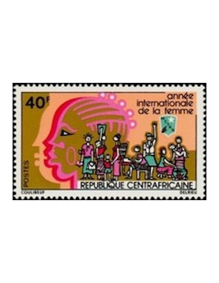 Centrafrcaine N° 254 Obli