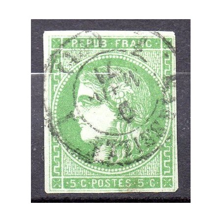 N° 42B Oblitere cachet a date