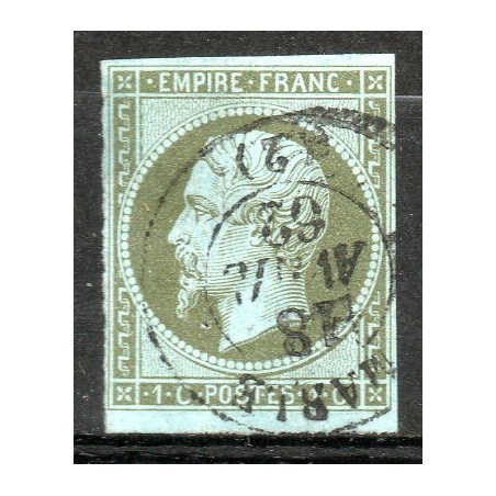 N° 11 Oblitere cachet a date