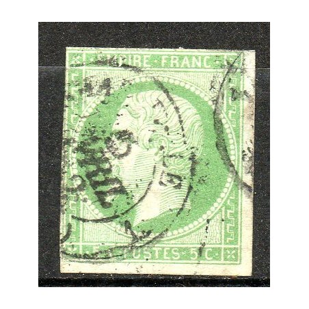 N° 12 Oblitere cachet a date