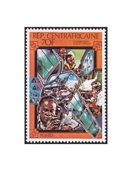 Centrafrcaine N° 433 Obli