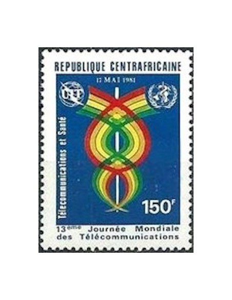 Centrafrcaine N° 445 Obli
