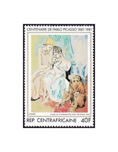 Centrafrcaine N° 483 Obli