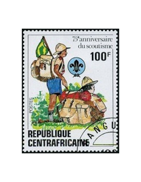 Centrafrcaine N° 491 Obli