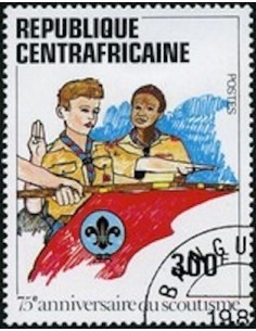 Centrafrcaine N° 494 Obli