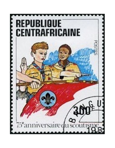 Centrafrcaine N° 494 Obli