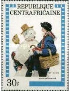 Centrafrcaine N° 499 Obli