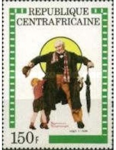 Centrafrcaine N° 502 Obli