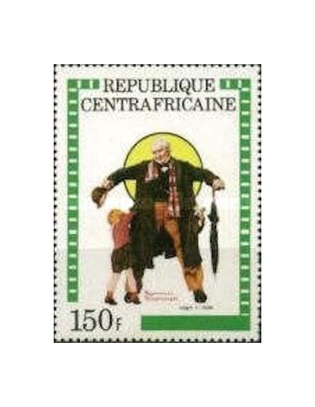 Centrafrcaine N° 502 Obli