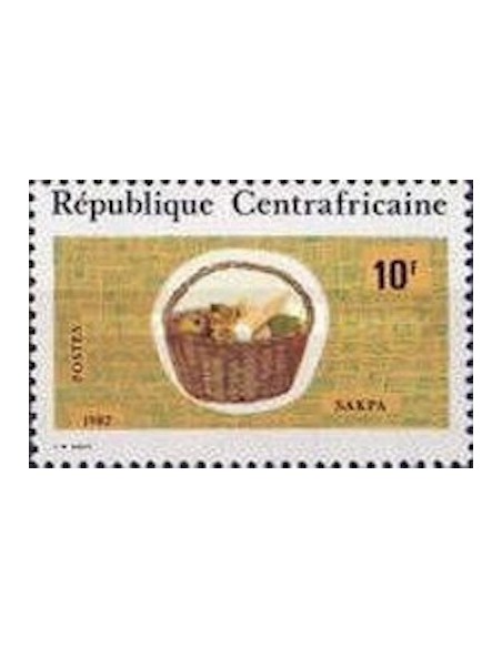 Centrafrcaine N° 525 Obli