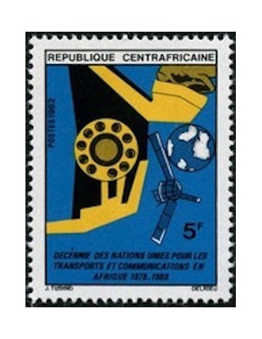 Centrafrcaine N° 560 Obli