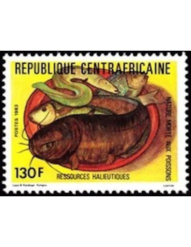 Centrafrcaine N° 597 Obli