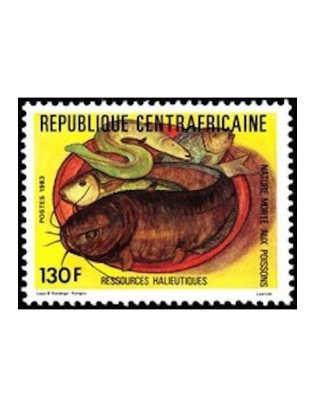 Centrafrcaine N° 597 Obli