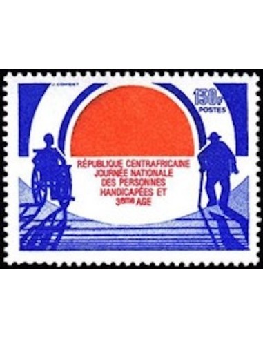 Centrafrcaine N° 600 Obli