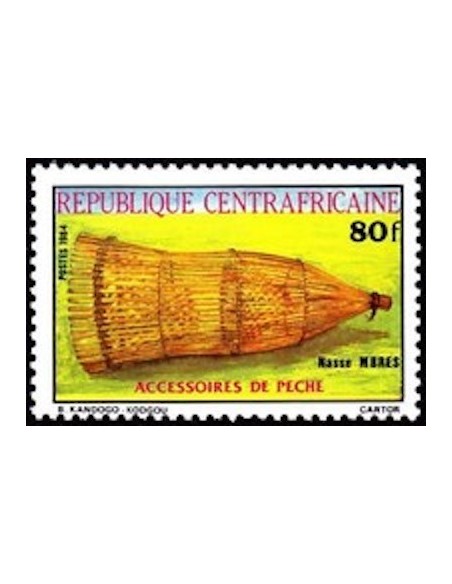 Centrafrcaine N° 641 Obli