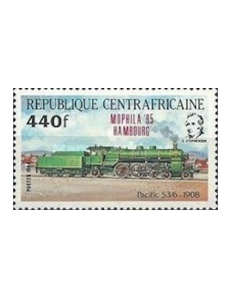 Centrafrcaine N° 654 Obli