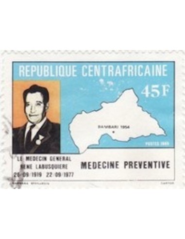 Centrafrcaine N° 686 Obli