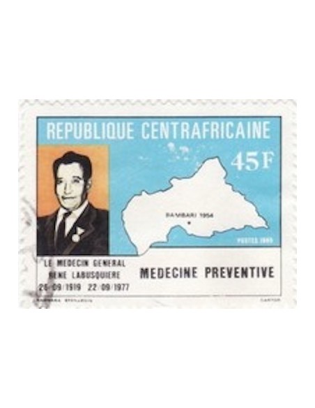 Centrafrcaine N° 686 Obli