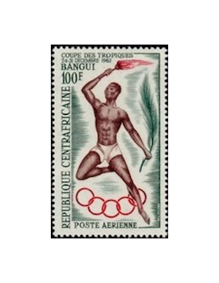 Centrafrcaine PA N° 9 Obli