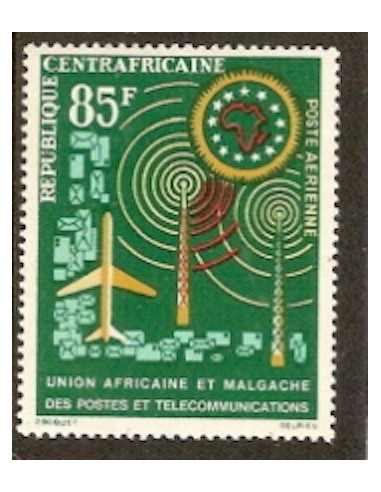 Centrafrcaine PA N° 10 Obli