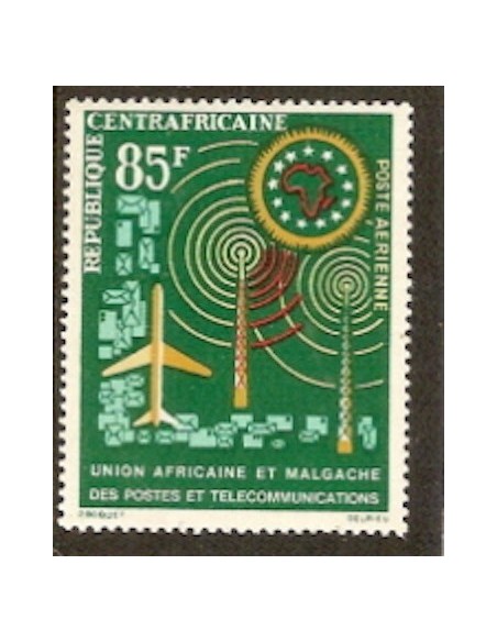 Centrafrcaine PA N° 10 Obli