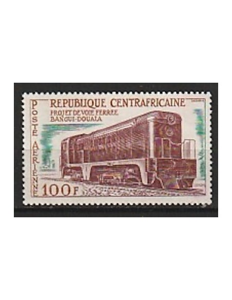 Centrafrcaine PA N° 15 Obli