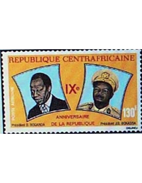 Centrafrcaine PA N° 53 Obli
