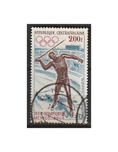 Centrafrcaine PA N° 58 Obli