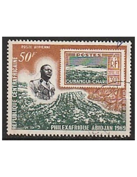 Centrafrcaine PA N° 68 Obli