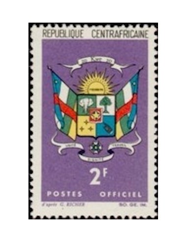 Centrafrcaine SERV N° 2 Obli