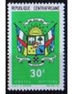 Centrafrcaine SERV N° 6 Obli